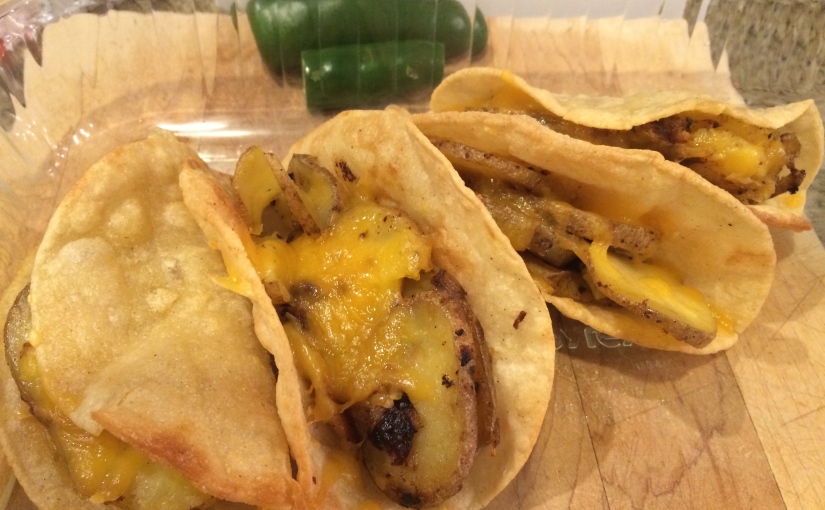 New Menu Monday- Potato Tacos!