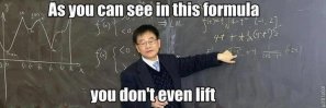 Even smartypants think you should lift.