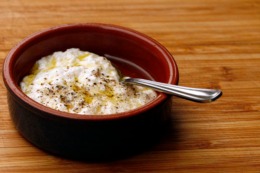 Photo from, and links to, SeriousEats.com Fresh Ricotta Recipe