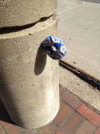Yarn Bombing in Boston (photo credit... me! Ha!)