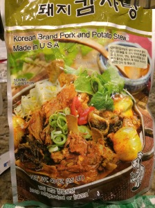 "Korean Brand Pork and Potato Stew"
